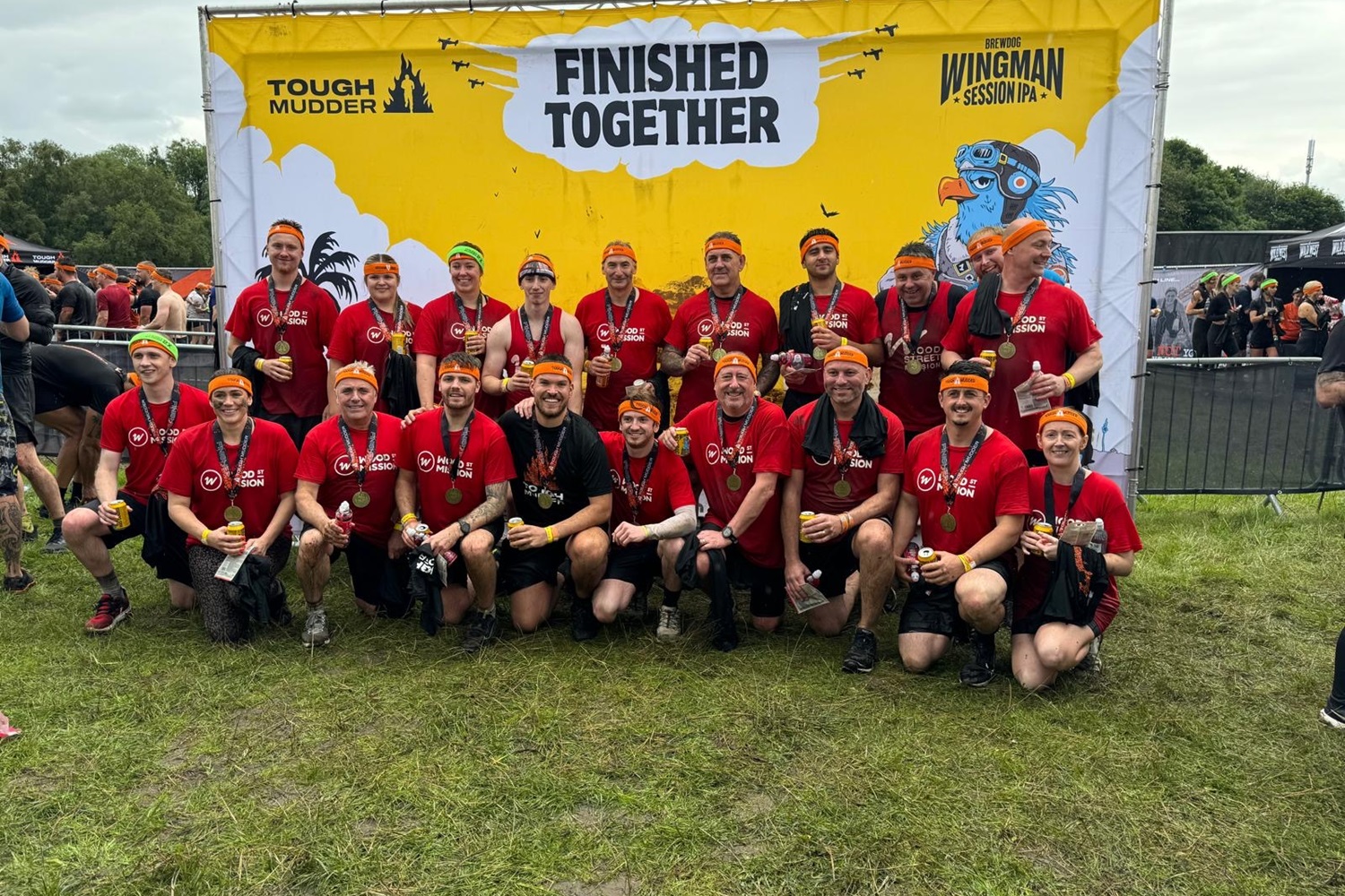 Tough Mudder helps Warden raise £6,700 for Wood Street Mission